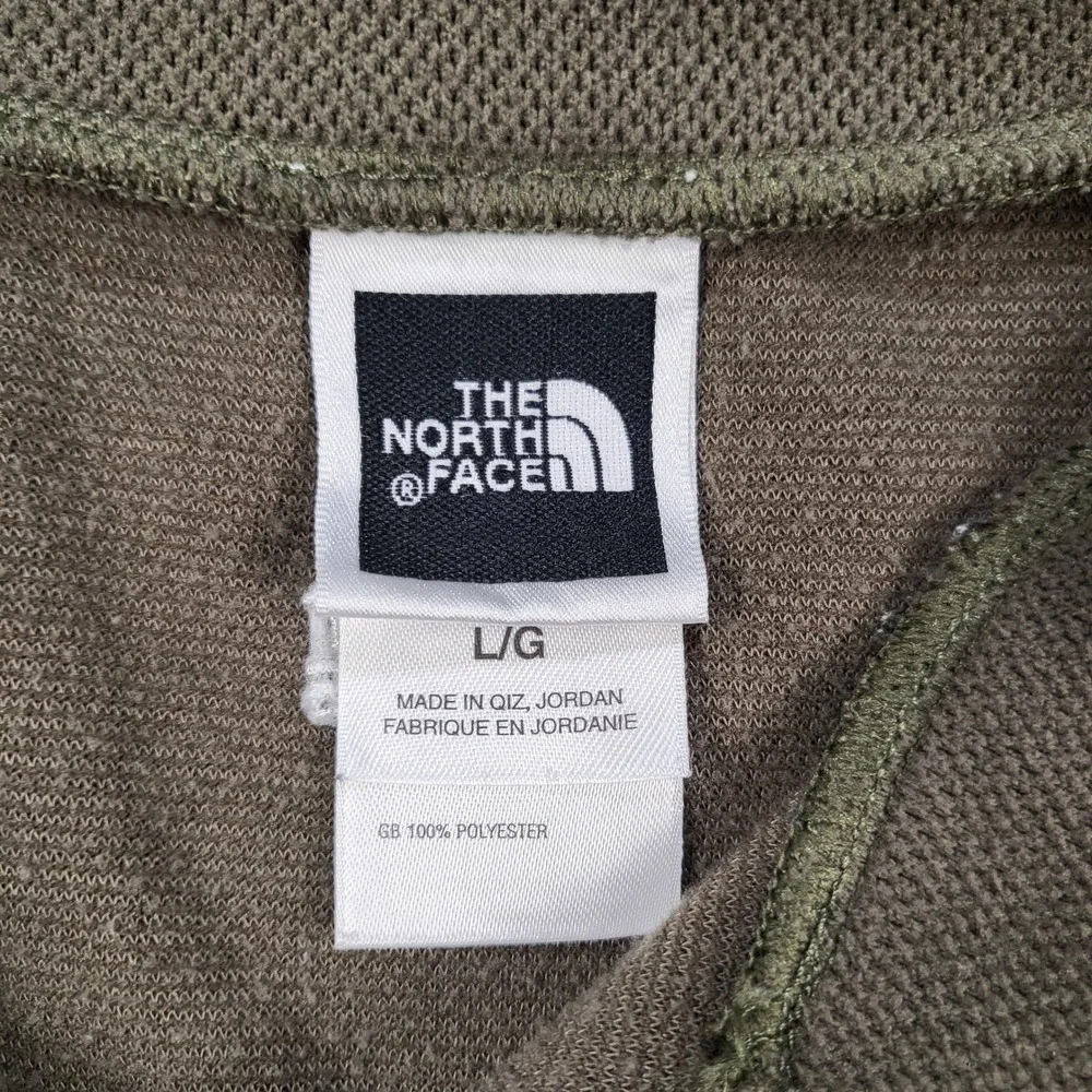 The North Face Flight Series Mens‎ Large Olive Green 1/4 Zip Pullover A579 L
